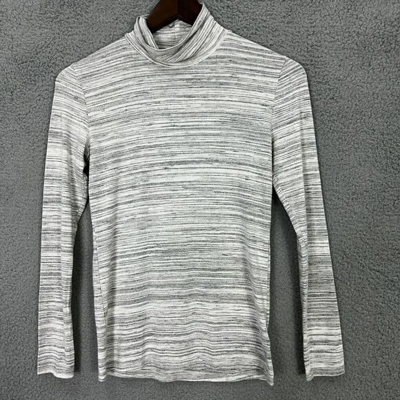 Dolan Left Cost Collection Top‎ Womens XS Gray Turtleneck Lightweight Minimalist - Picture 1 of 6
